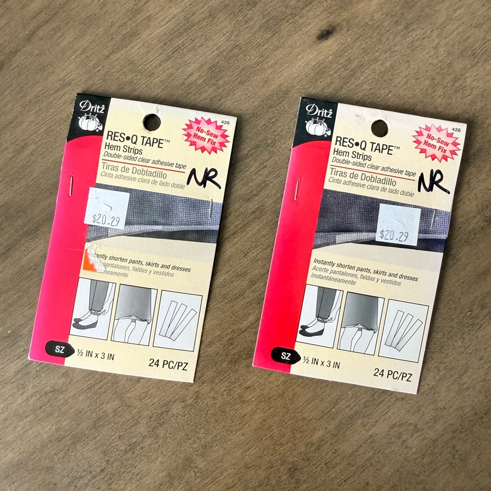 Dritz Res-Q Tape Temporary Hem Strips